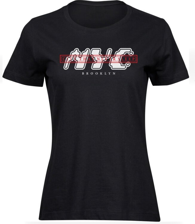 T-Shirts für FRAUEN NYC NEVER SLEEP