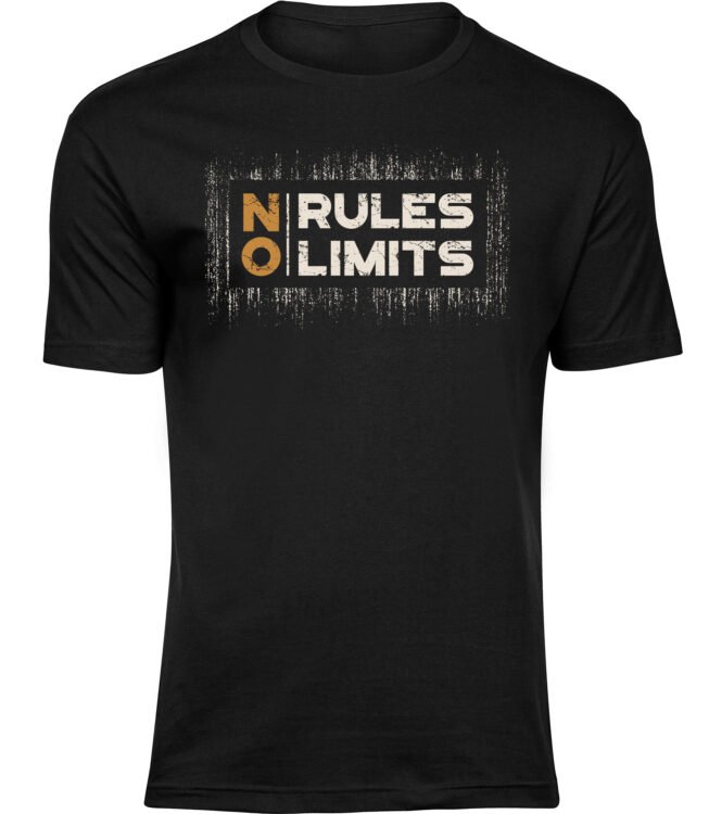 T-Shirts für HERREN NO RULES LIMITS