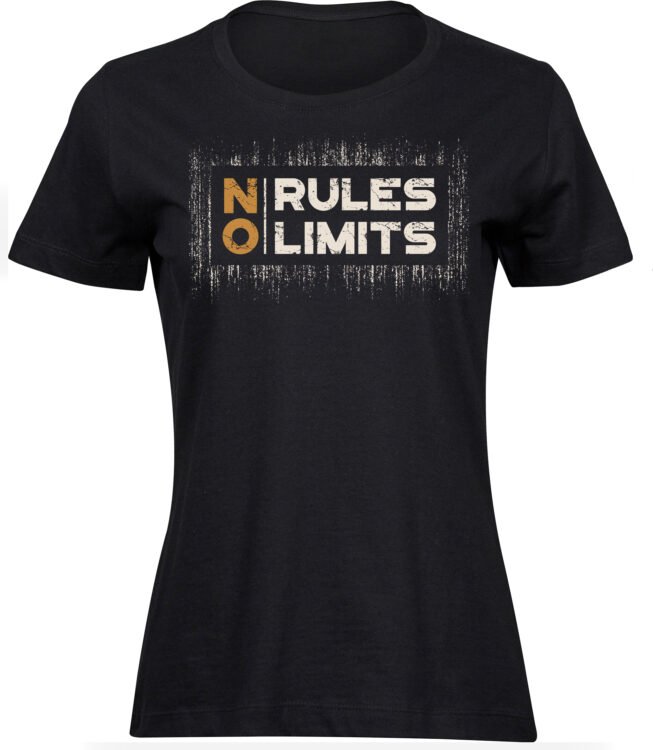 T-Shirts für FRAUEN NO RULES LIMITS