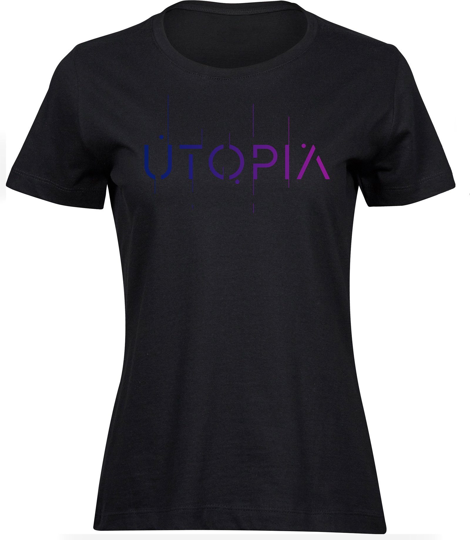 A-149 wb T-Shirts für FRAUEN UTOPIA