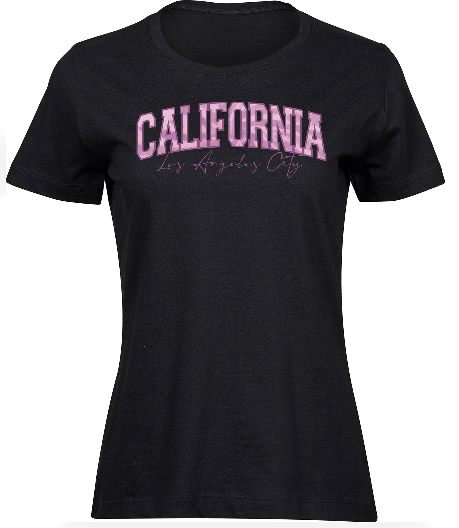 A-155 wb Frauen Damen Baumwolle T-shirts Los Angeles California Freizeit Sommer Geschenk