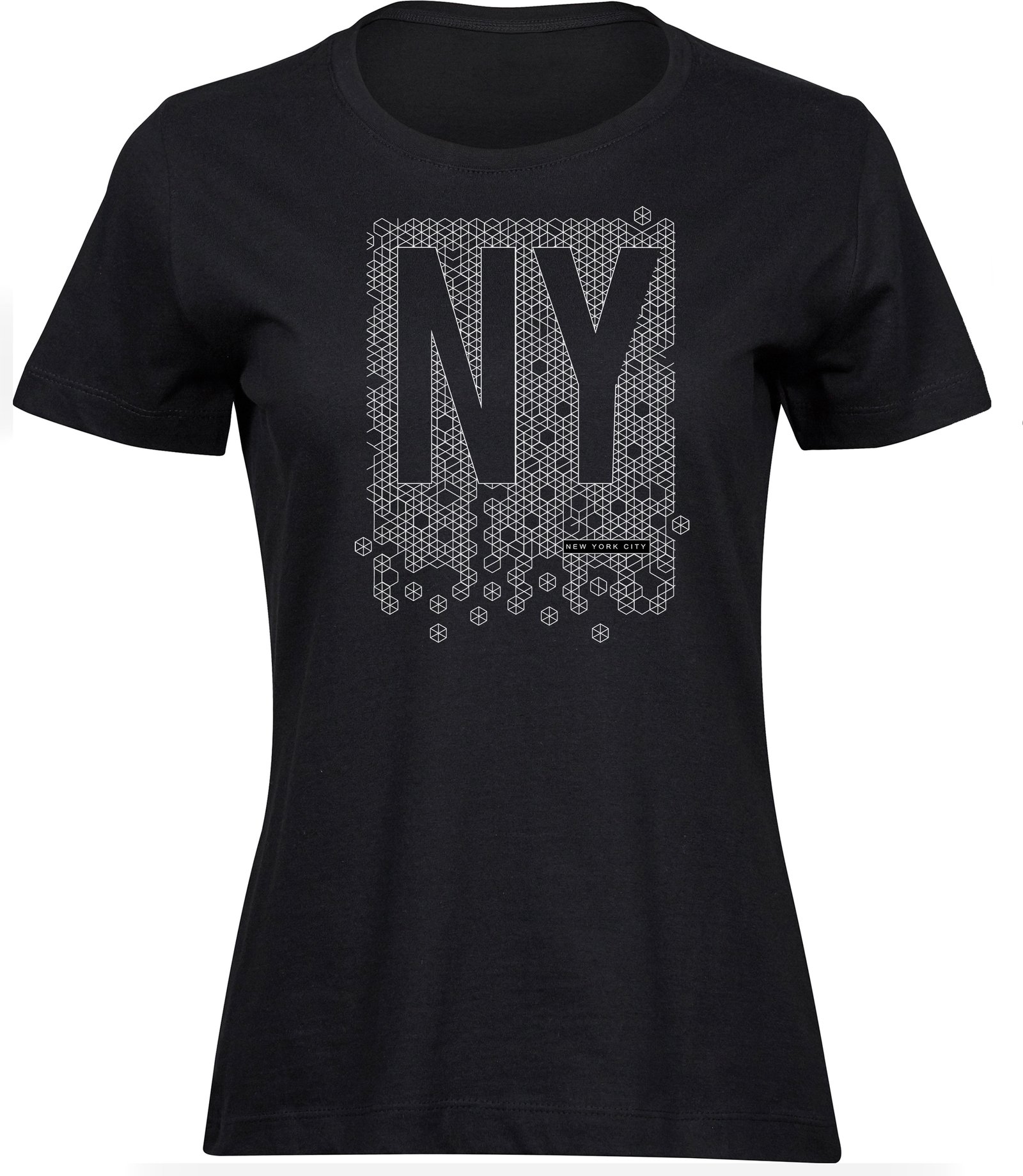 A-157 wb T-Shirts für FRAUEN NEW YORK NY