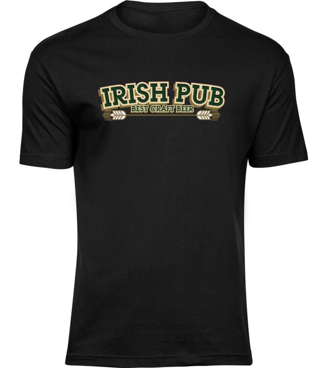 T-Shirts für HERREN IRISH PUB BEER