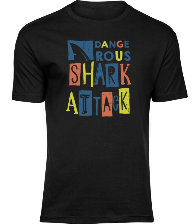 T-Shirts für HERREN SHARK ATTACK