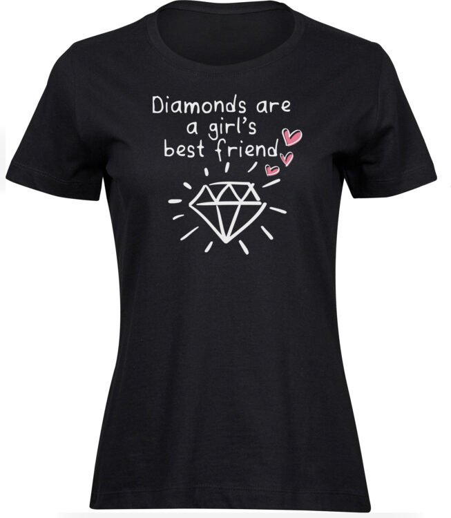 T-Shirts für FRAUEN DIAMONDS BEST FRIENDS