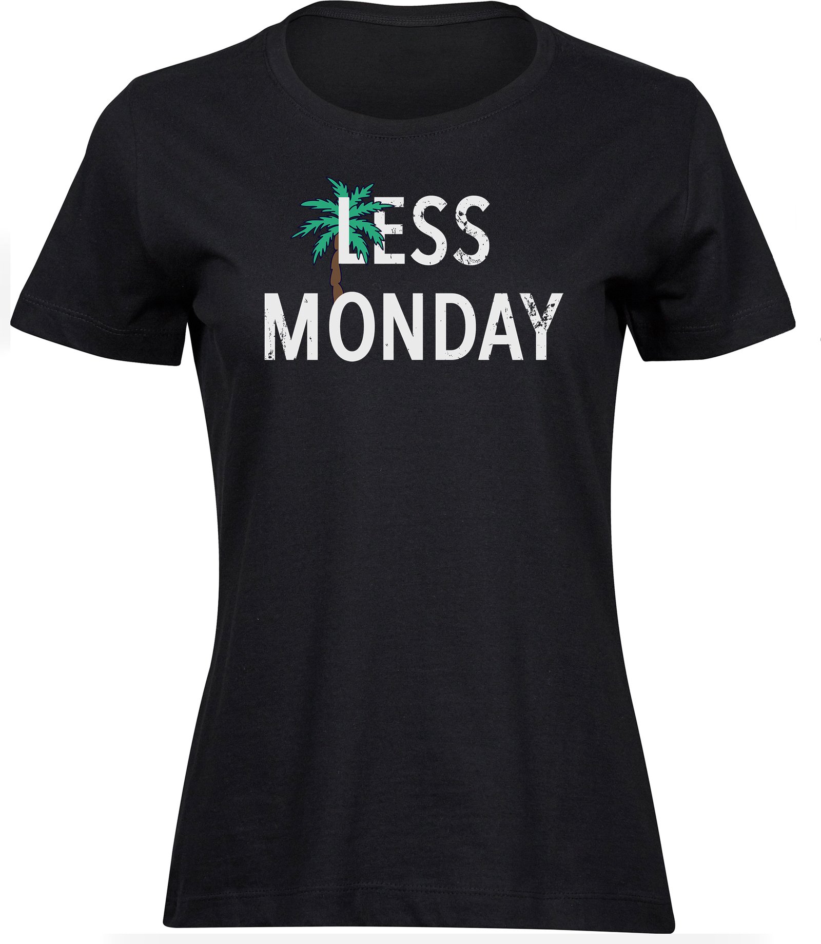A-211 wb T-Shirts für FRAUEN LESS MONDAY