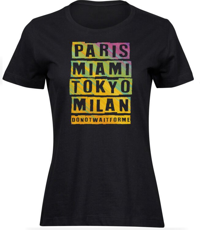 T-Shirts für FRAUEN PARIS MILAN
