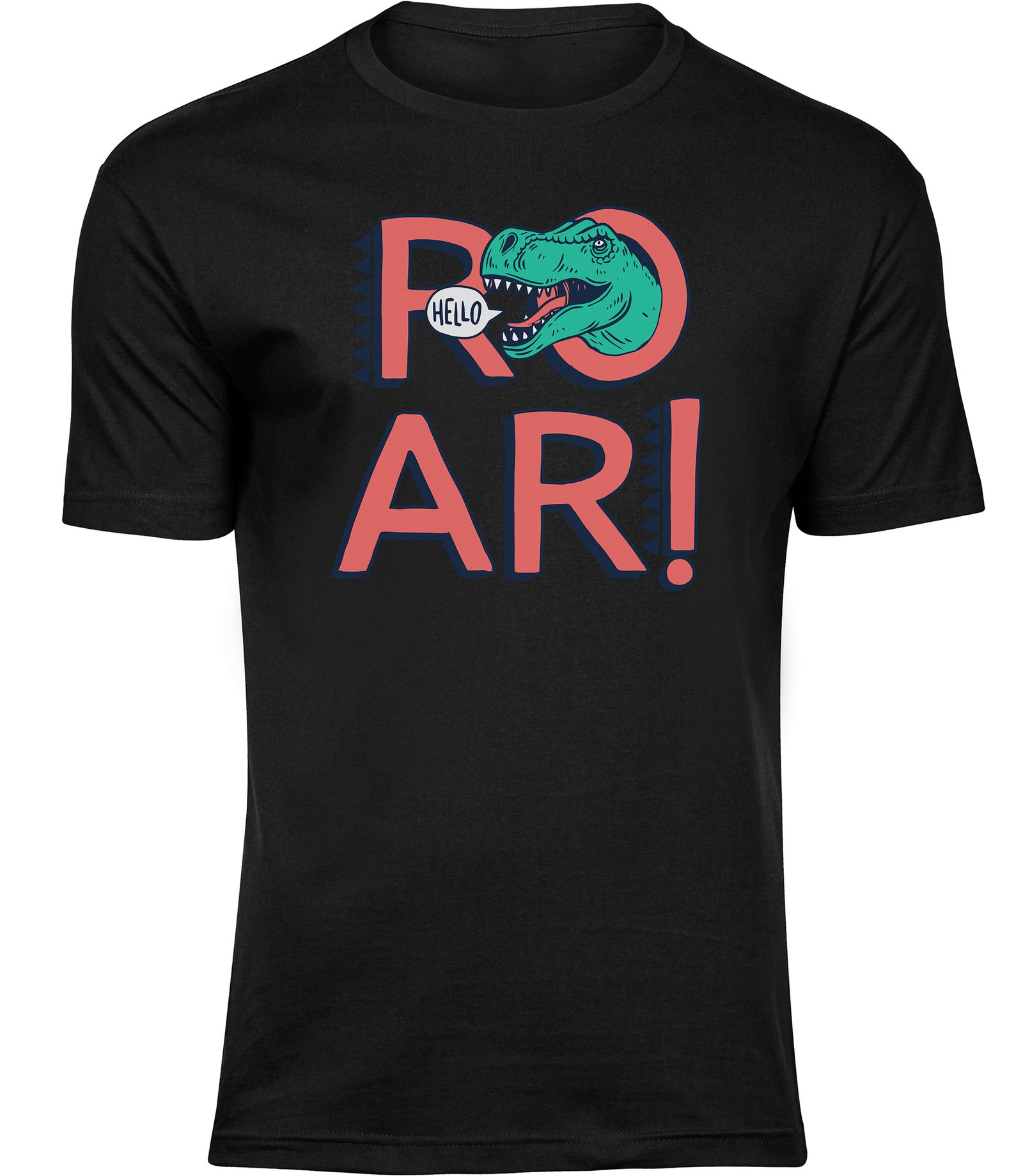 A-242 mb T-Shirts für HERREN DINO ROAR