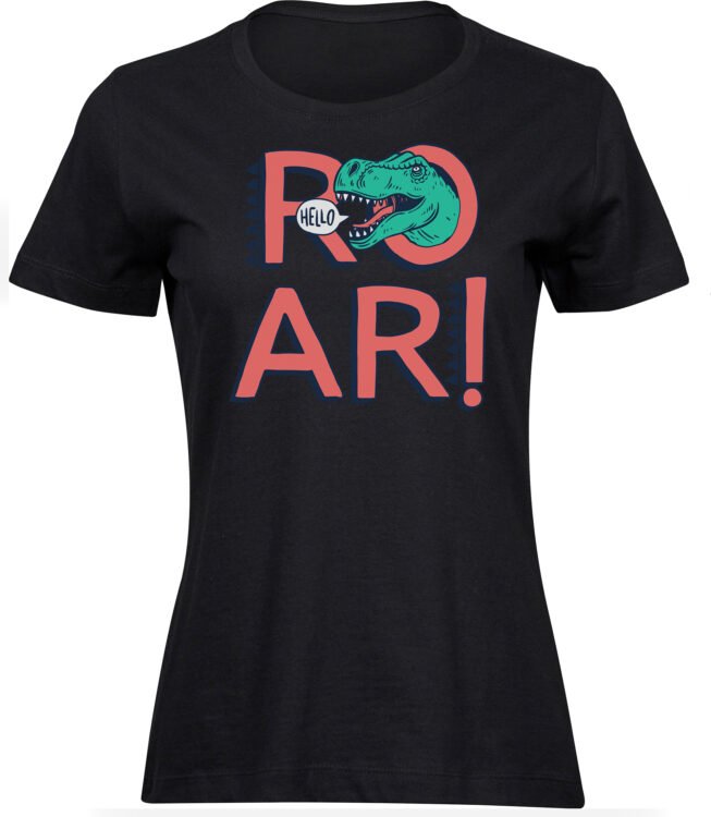 T-Shirts für FRAUEN DINO ROAR