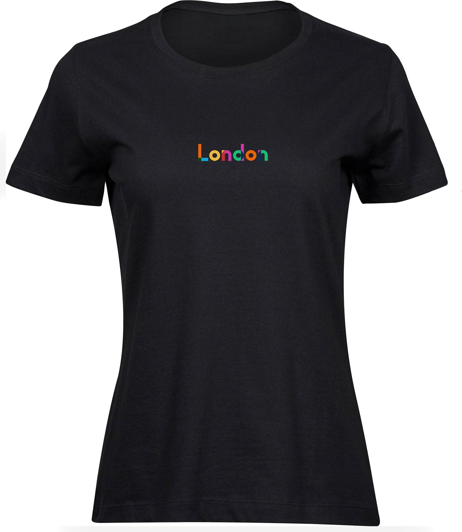 A-253 wb T-Shirts für FRAUEN LONDON FARBEN