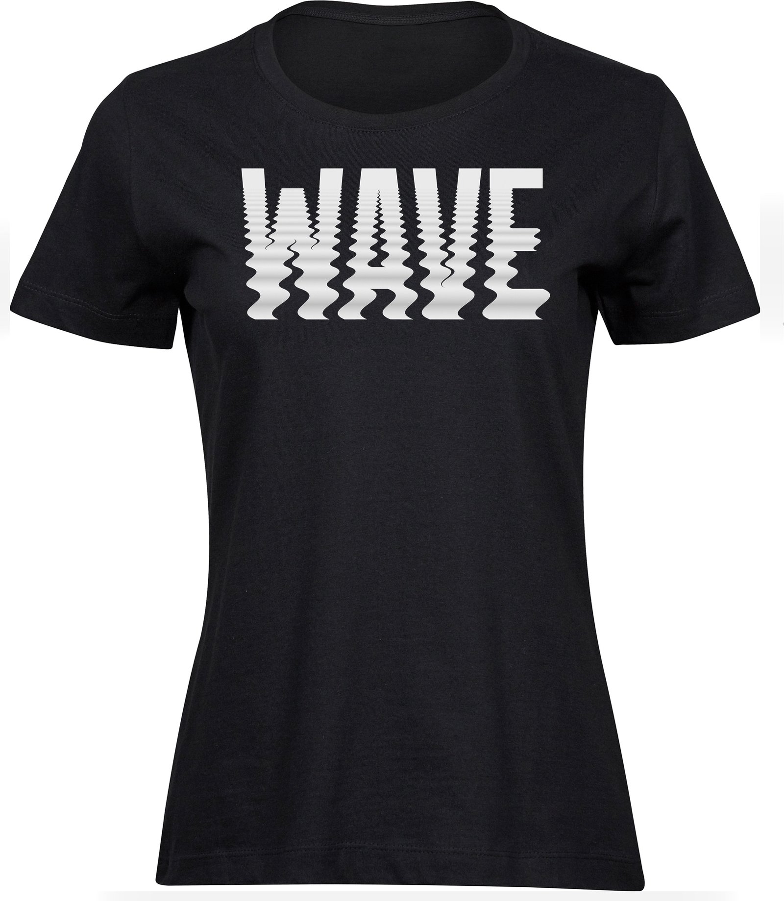 A-26 wb T-Shirts für FRAUEN WAVE