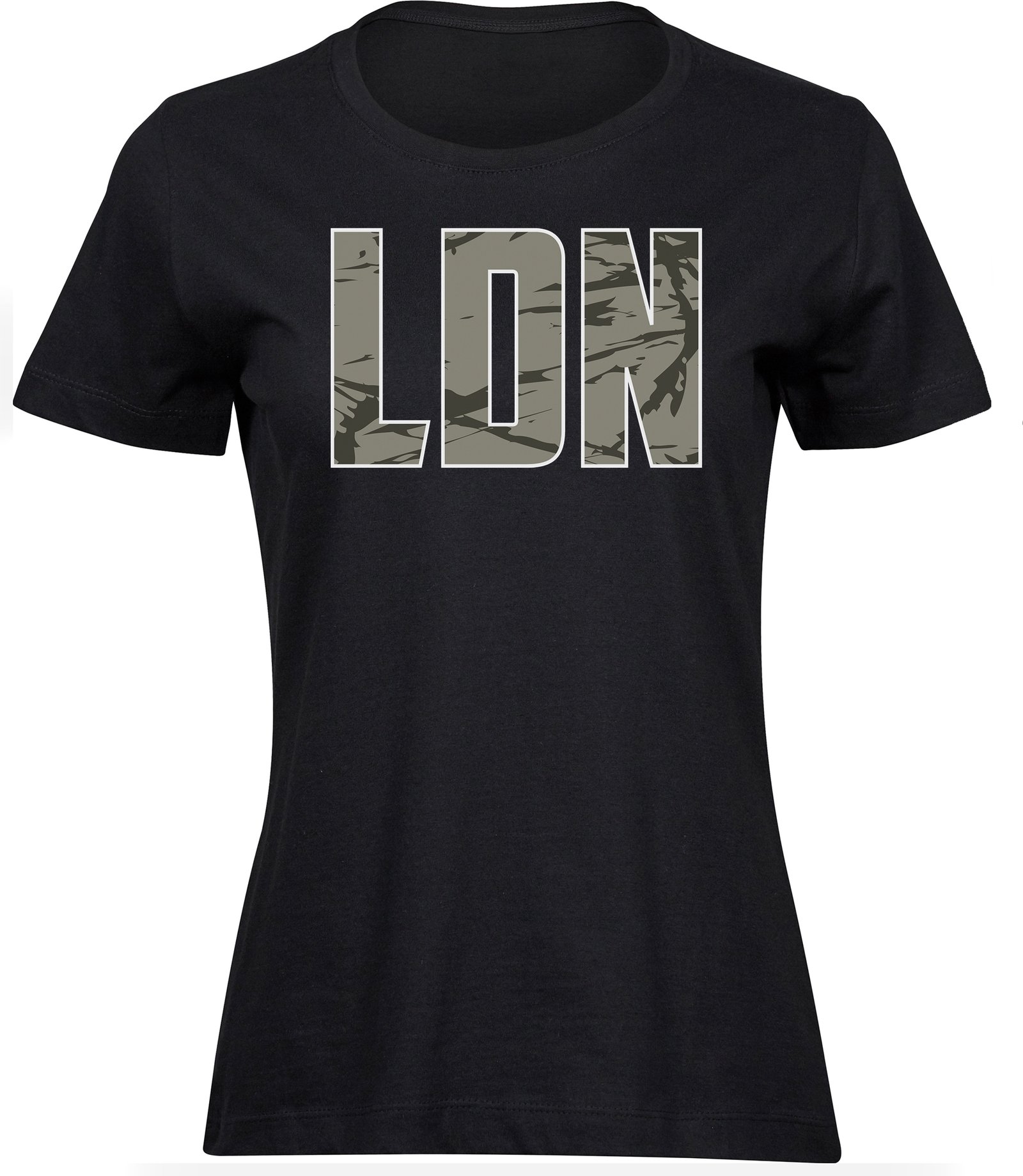 A-292 wb T-Shirts für FRAUEN LDN CAMO
