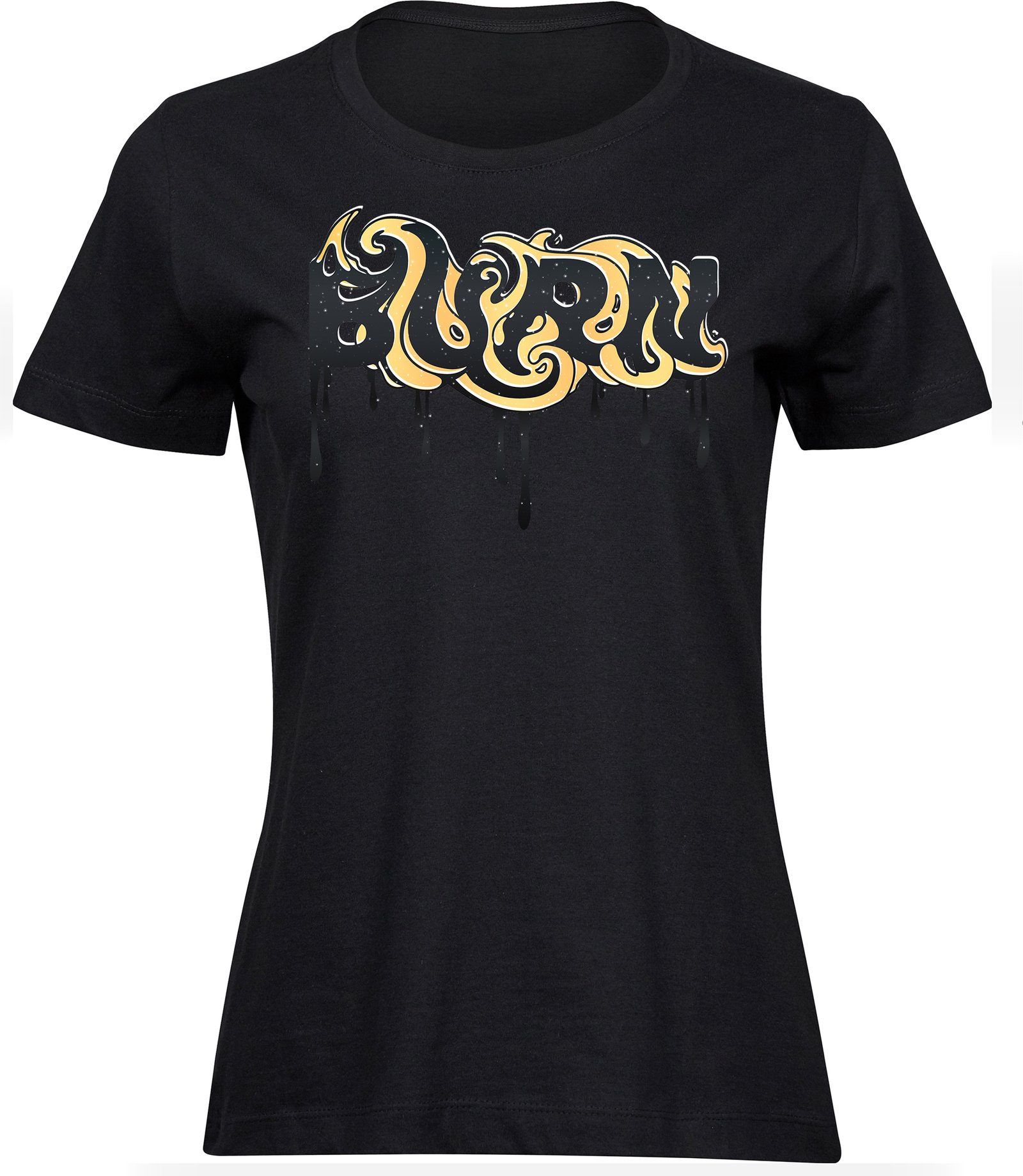 A-47 wb T-Shirts für FRAUEN BURN GRAFFITI