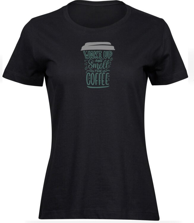 T-Shirts für FRAUEN COFFEE SMELL