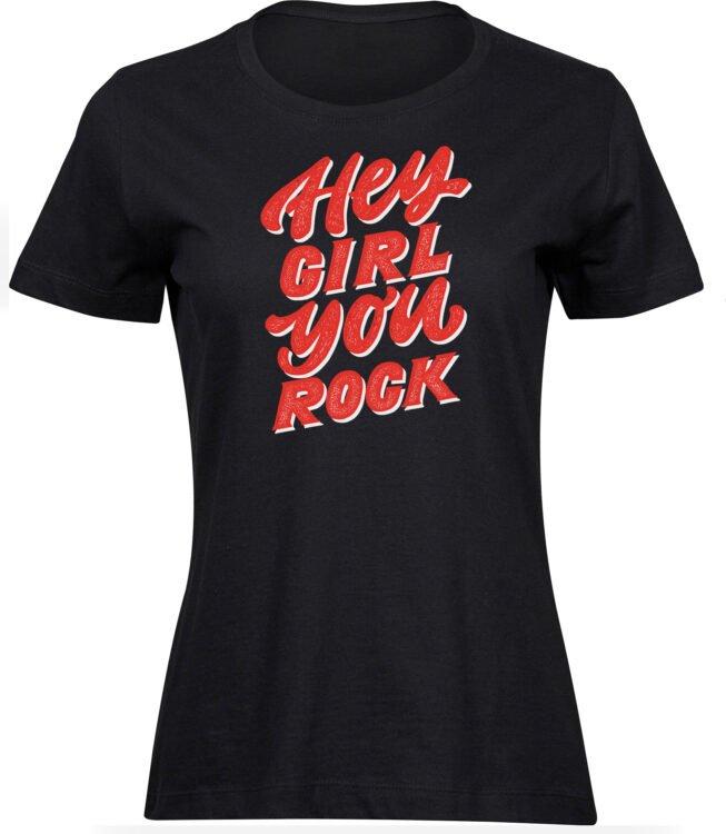 T-Shirts für FRAUEN GIRL ROCK