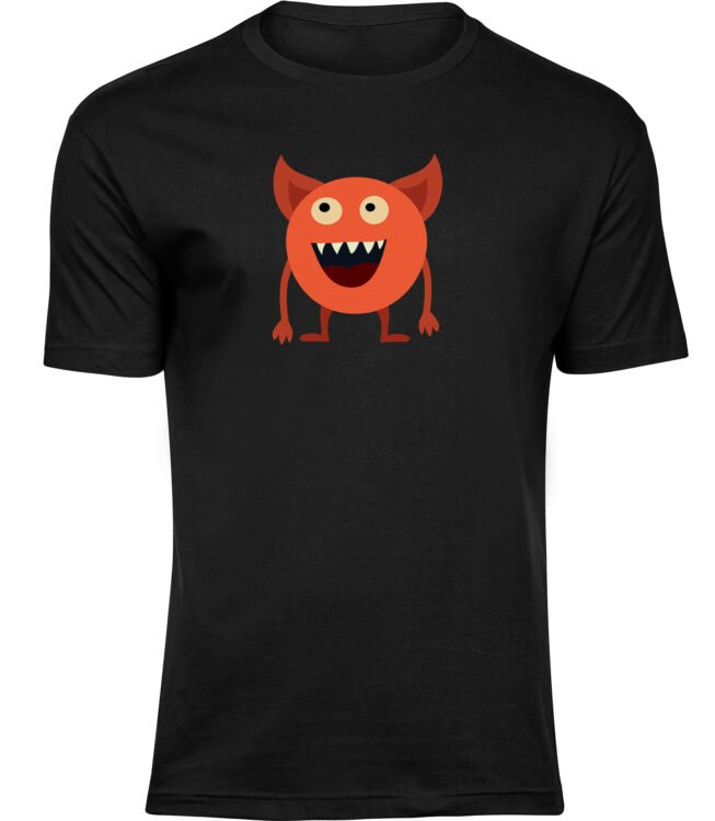 T-Shirts für HERREN GLÜCKLICHES MONSTER