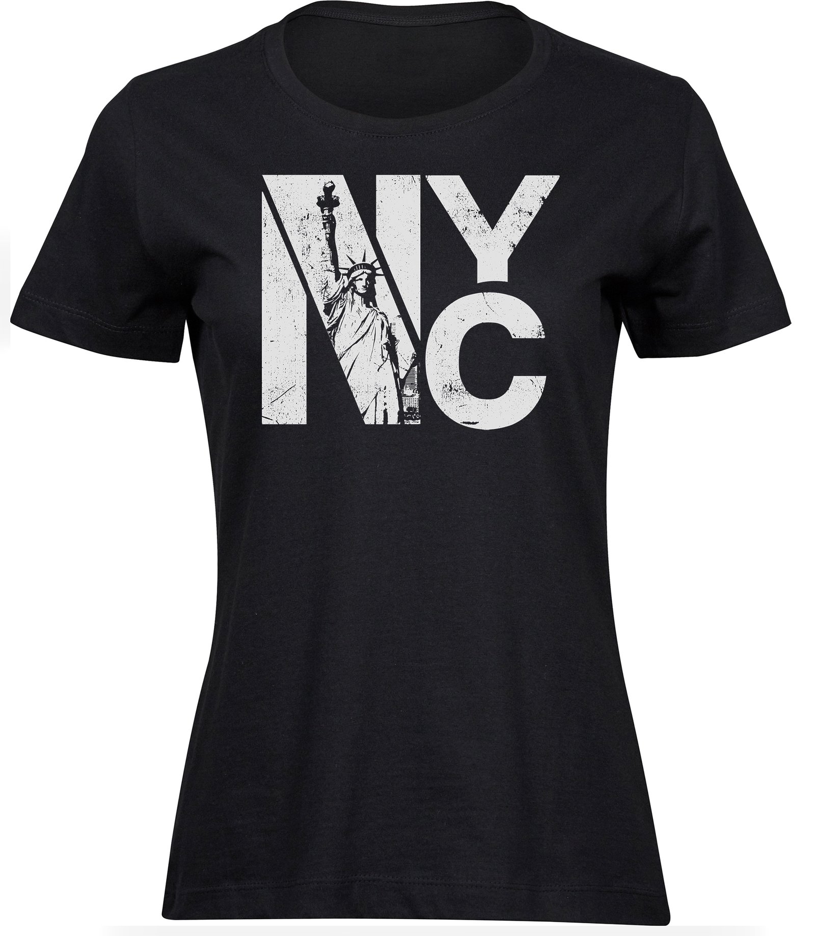 B-112 wb T-Shirts für FRAUEN LIBERTY NYC