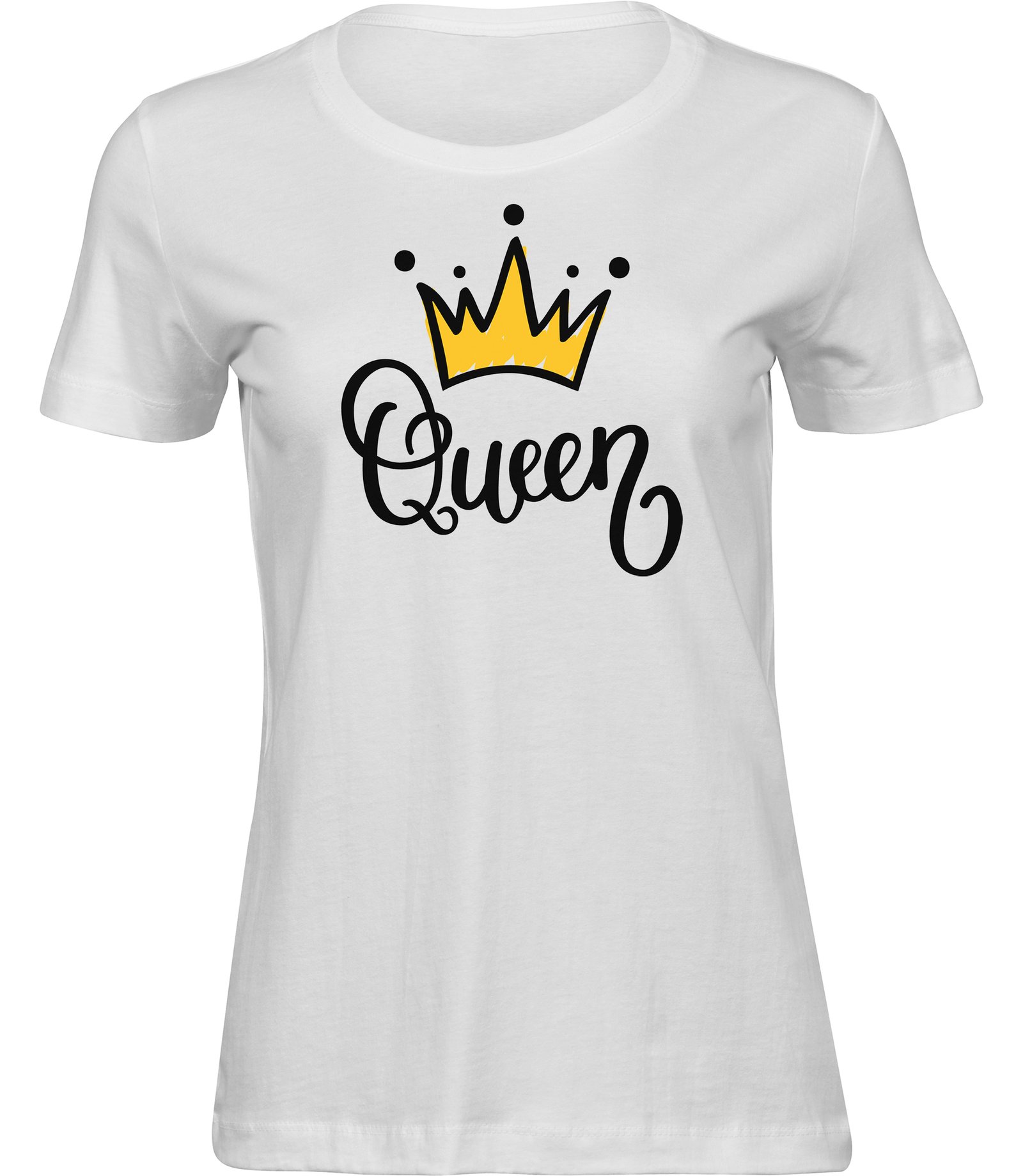 B-121 ww T-Shirts für FRAUEN QUEEN KRONE