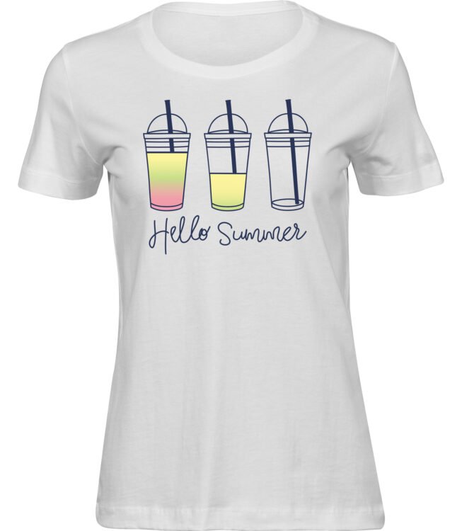 T-Shirts für FRAUEN HELLO SUMMER