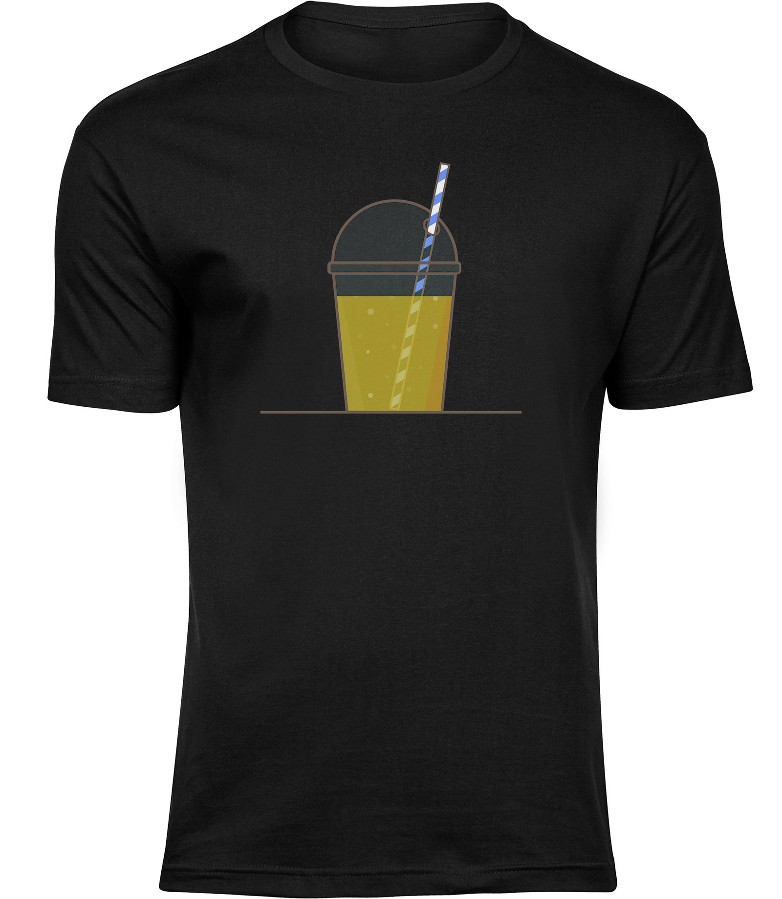 B-132 mb T-Shirts für HERREN GELBER SAFT