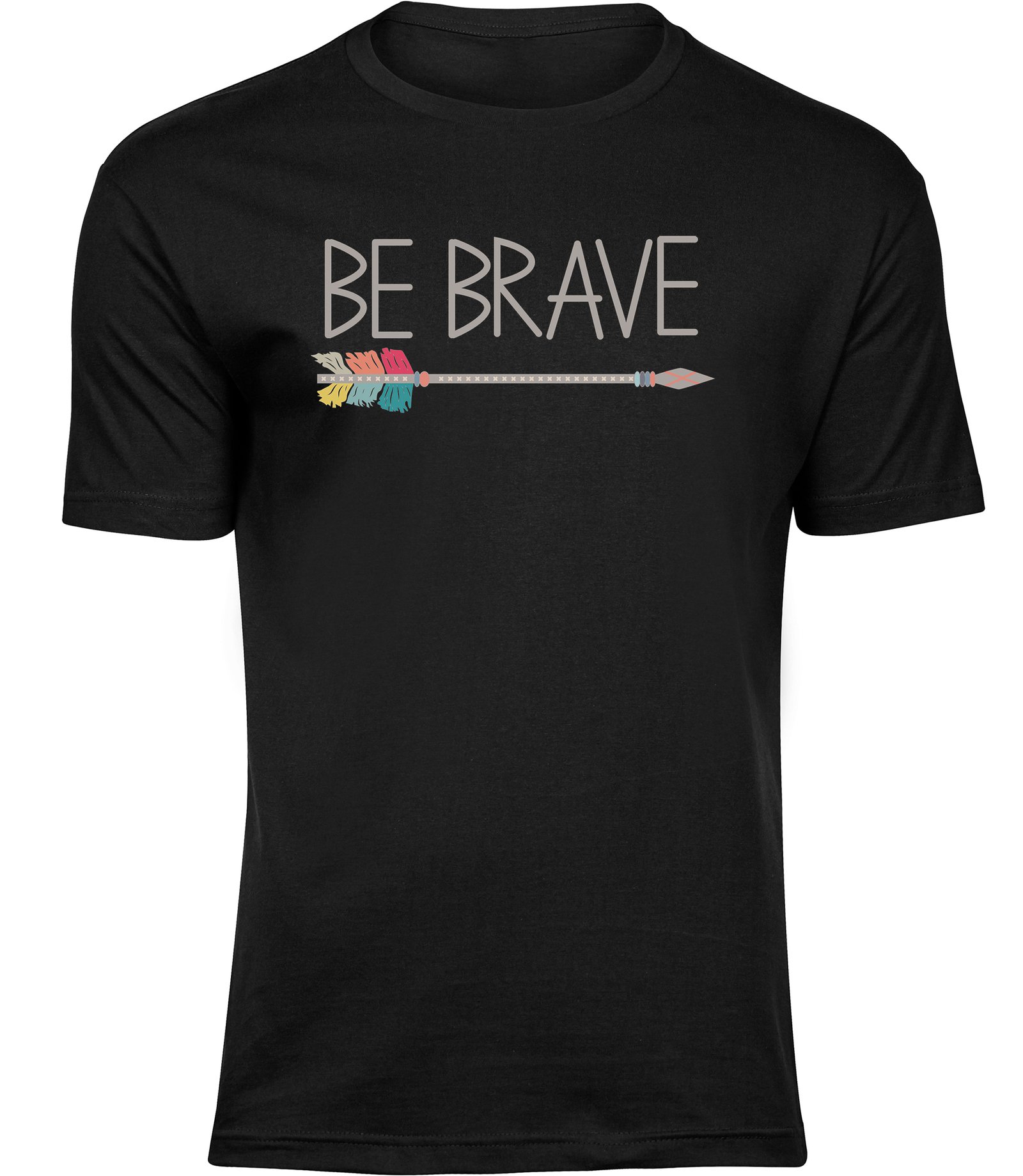 B-137 mb T-Shirts für HERREN BE BRAVE