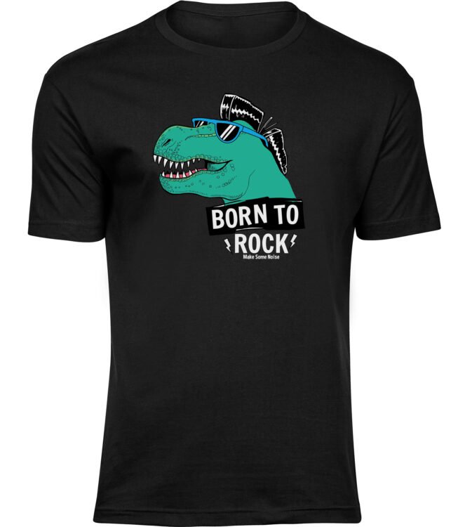 T-Shirts für HERREN DINO ROCK