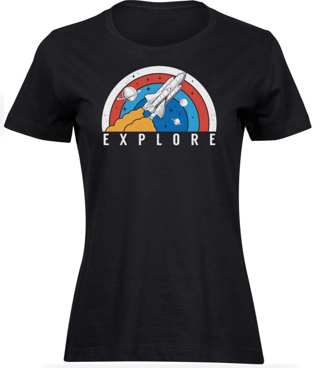 T-Shirts für FRAUEN SPACE EXPLORE