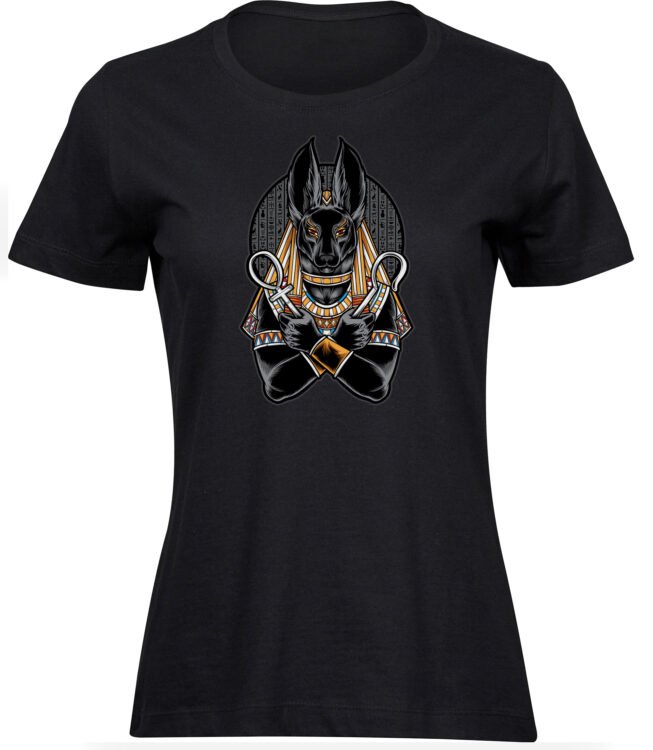 T-Shirts für FRAUEN GOTT ANUBIS