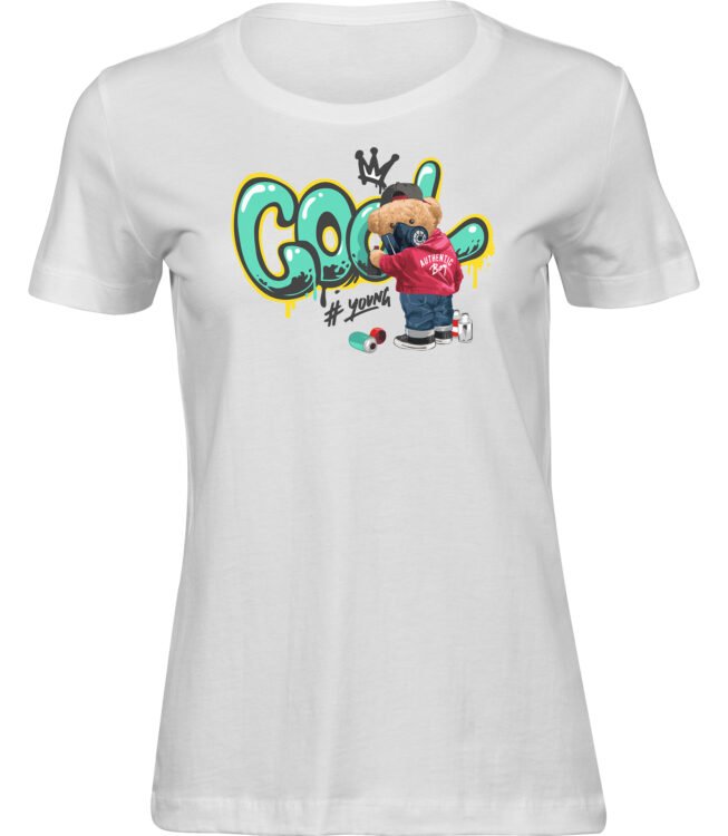 T-Shirts für FRAUEN TEDDYBÄR COOL
