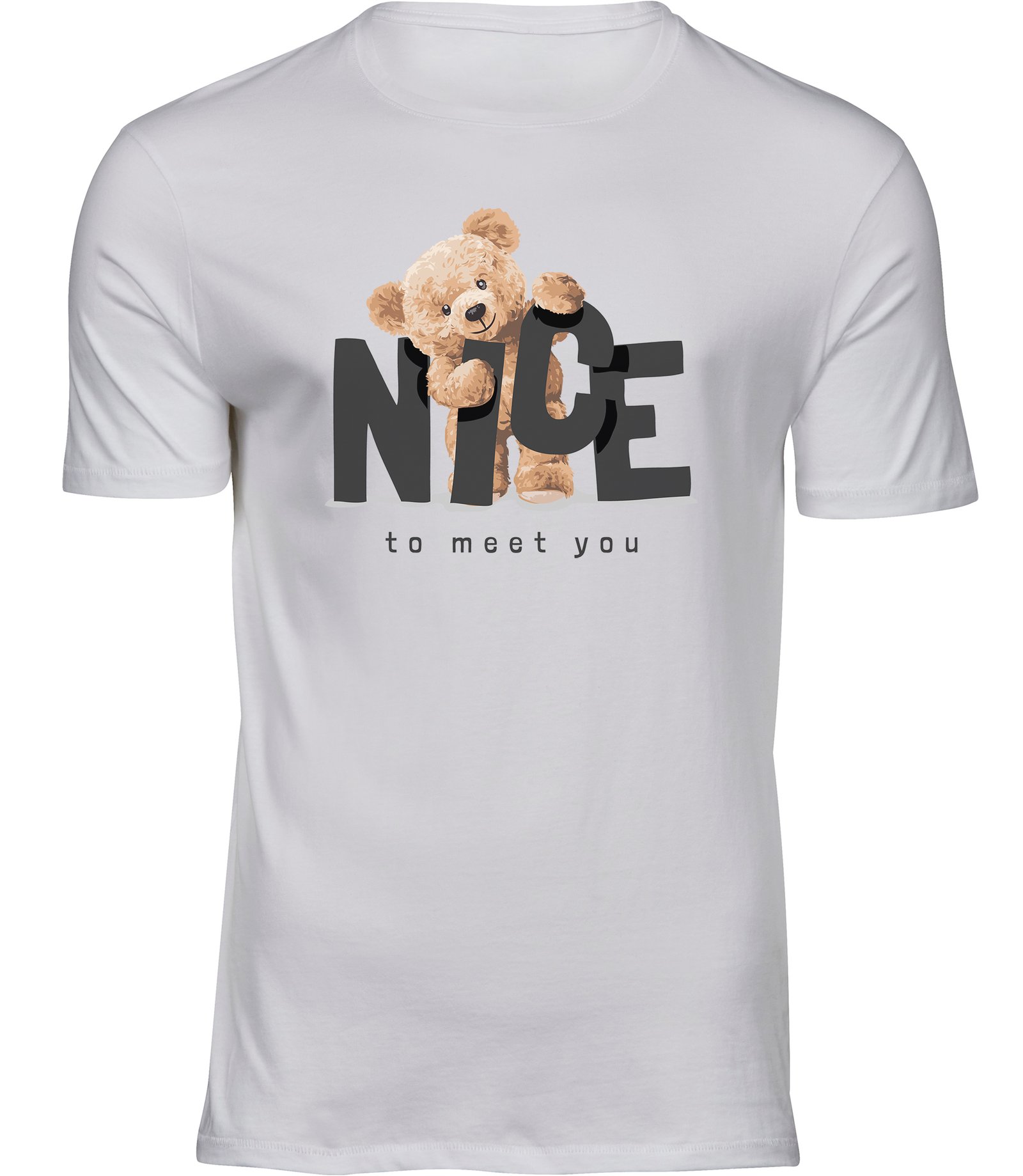 B-193 mw T-Shirts für HERREN NICE TEDDYBÄR