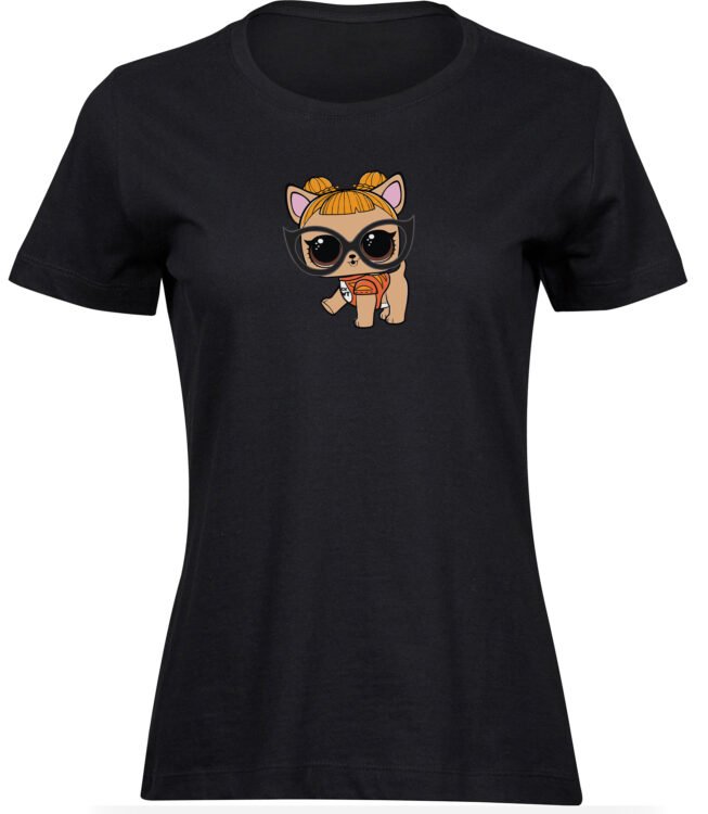 T-Shirts für FRAUEN LOL PUPPE WELPE