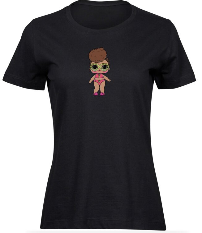 T-Shirts für FRAUEN LOL PUPPE BROWN