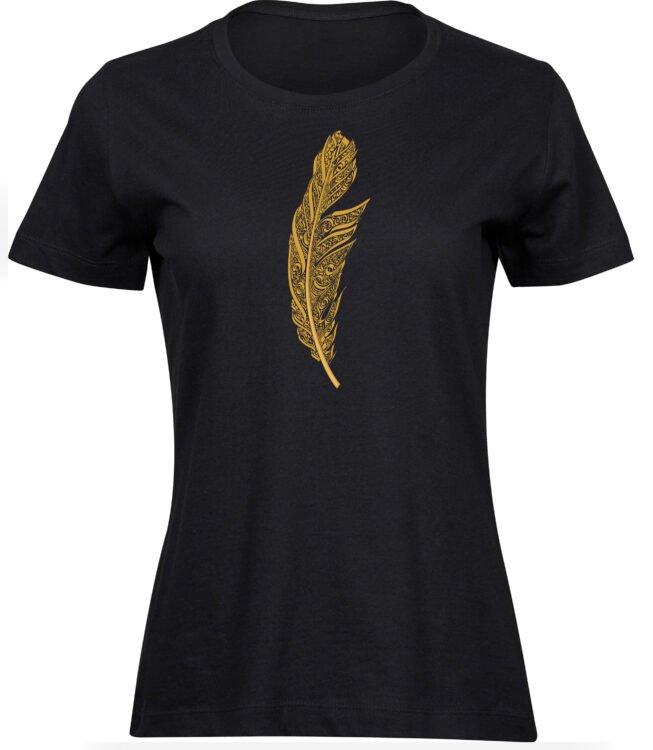 T-Shirts für FRAUEN GOLDENE FEDER