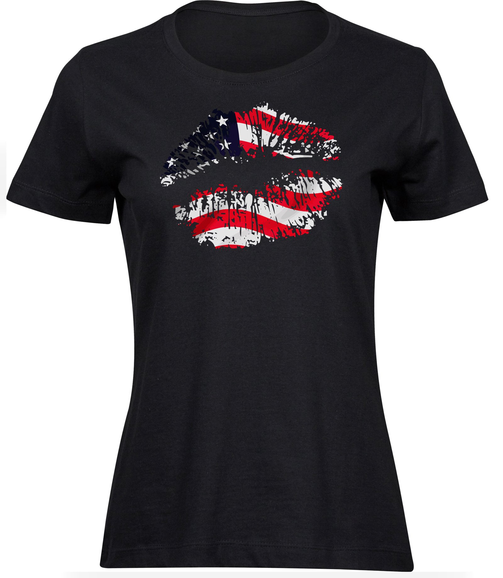 B-28 wb T-Shirts für FRAUEN USA KUSS