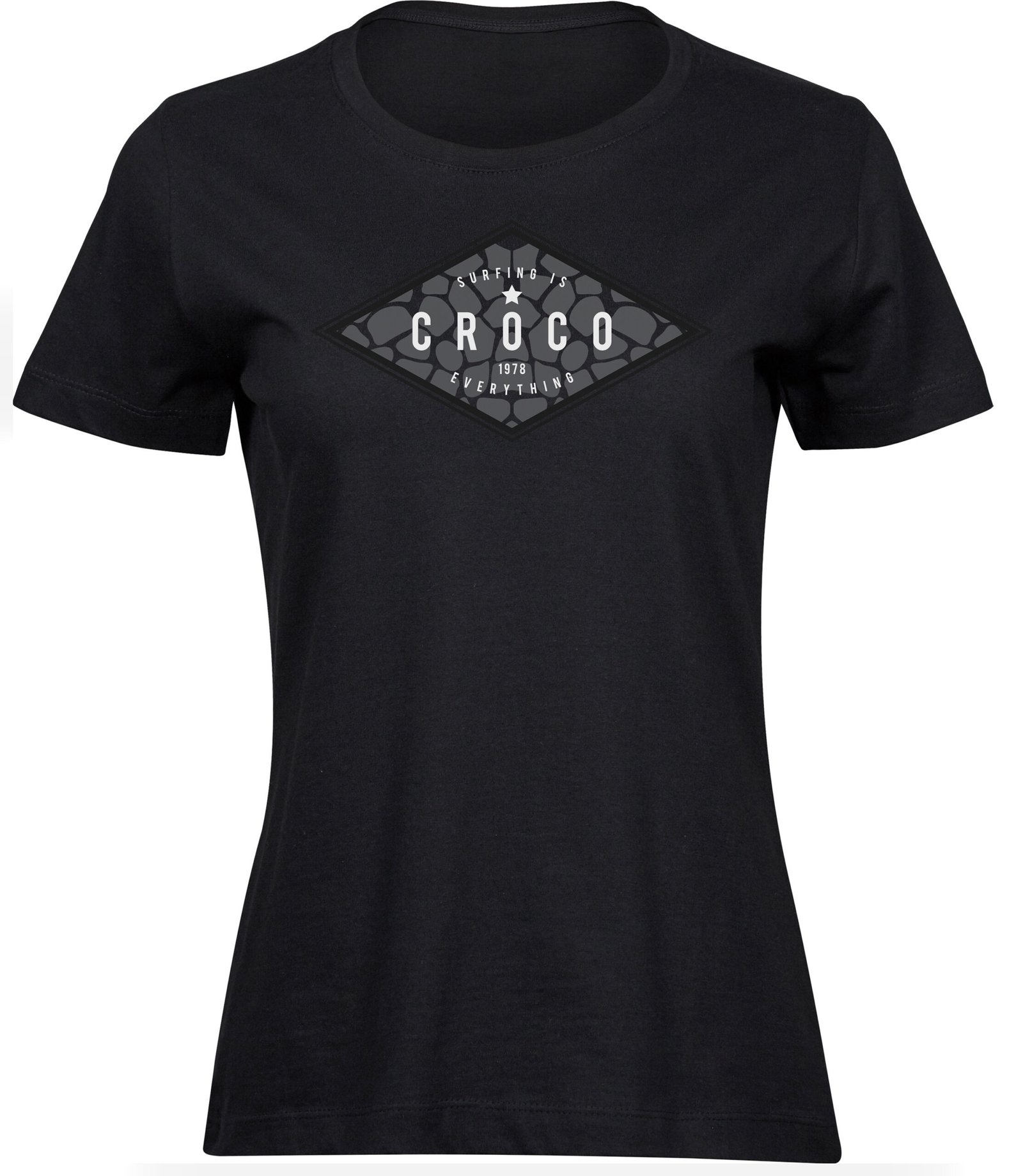 B-7 wb T-Shirts für FRAUEN CROCO SURFING