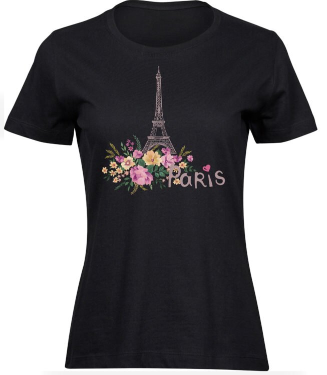 T-Shirts für FRAUEN PARIS BLUMEN