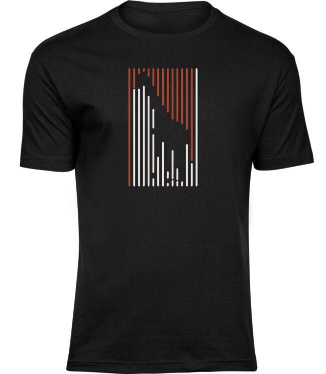 T-Shirts für HERREN GIRAFFE LINIEN