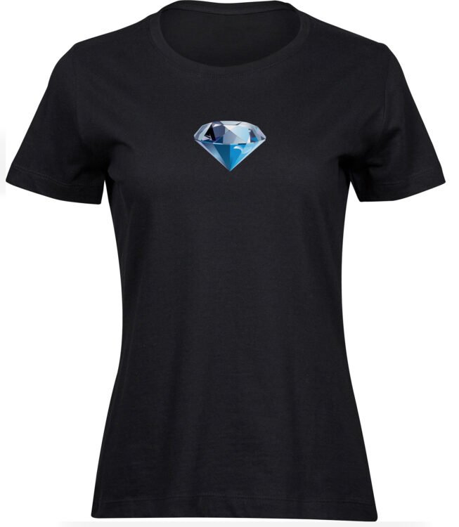 T-Shirts für FRAUEN BLAUER DIAMANT