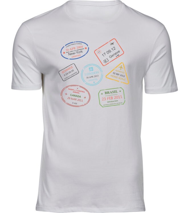 T-Shirts für HERREN VISA STEMPEL