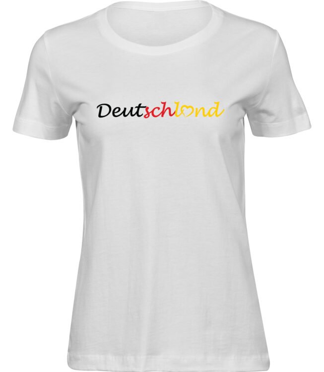 T-Shirts für FRAUEN DEUTSCHLAND FARBEN