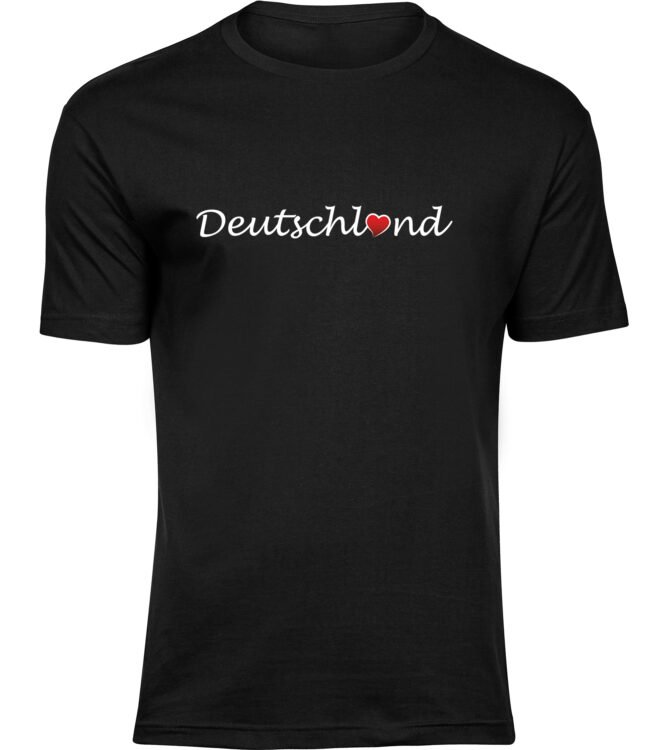 T-Shirts für HERREN DEUTSCHLAND HERZ