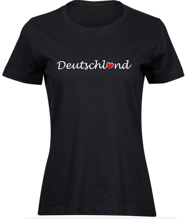 T-Shirts für FRAUEN DEUTSCHLAND HERZ