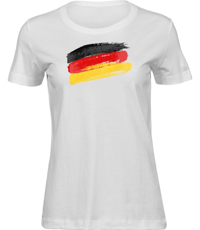 T-Shirts für FRAUEN PINSEL FLAGGE