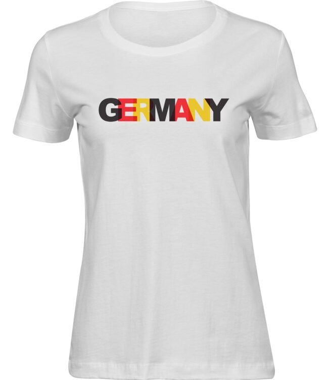 T-Shirts für FRAUEN GERMANY FLAGGEMOTIV