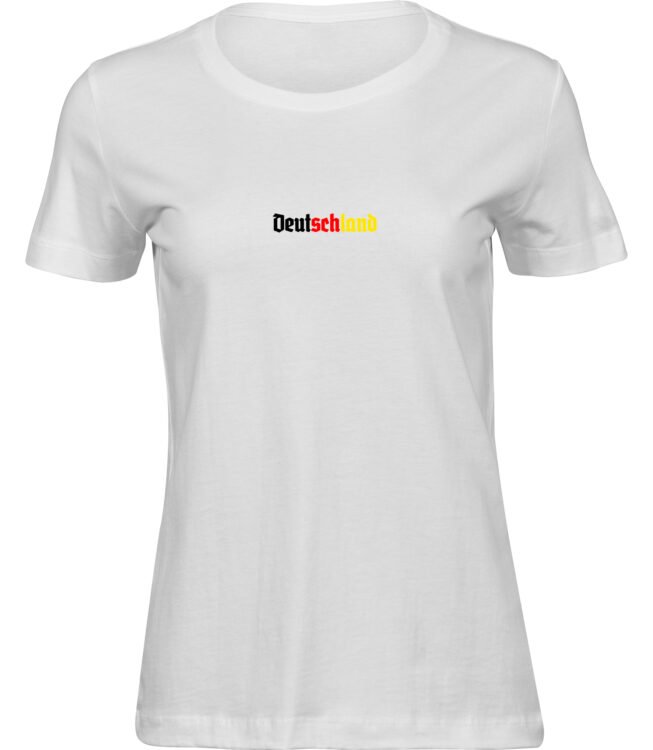 T-Shirts für FRAUEN DEUTSCHLAND FARBIG