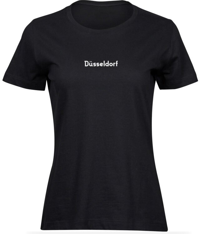 T-Shirts für FRAUEN DÜSSELDORF SCHRIFTZUG