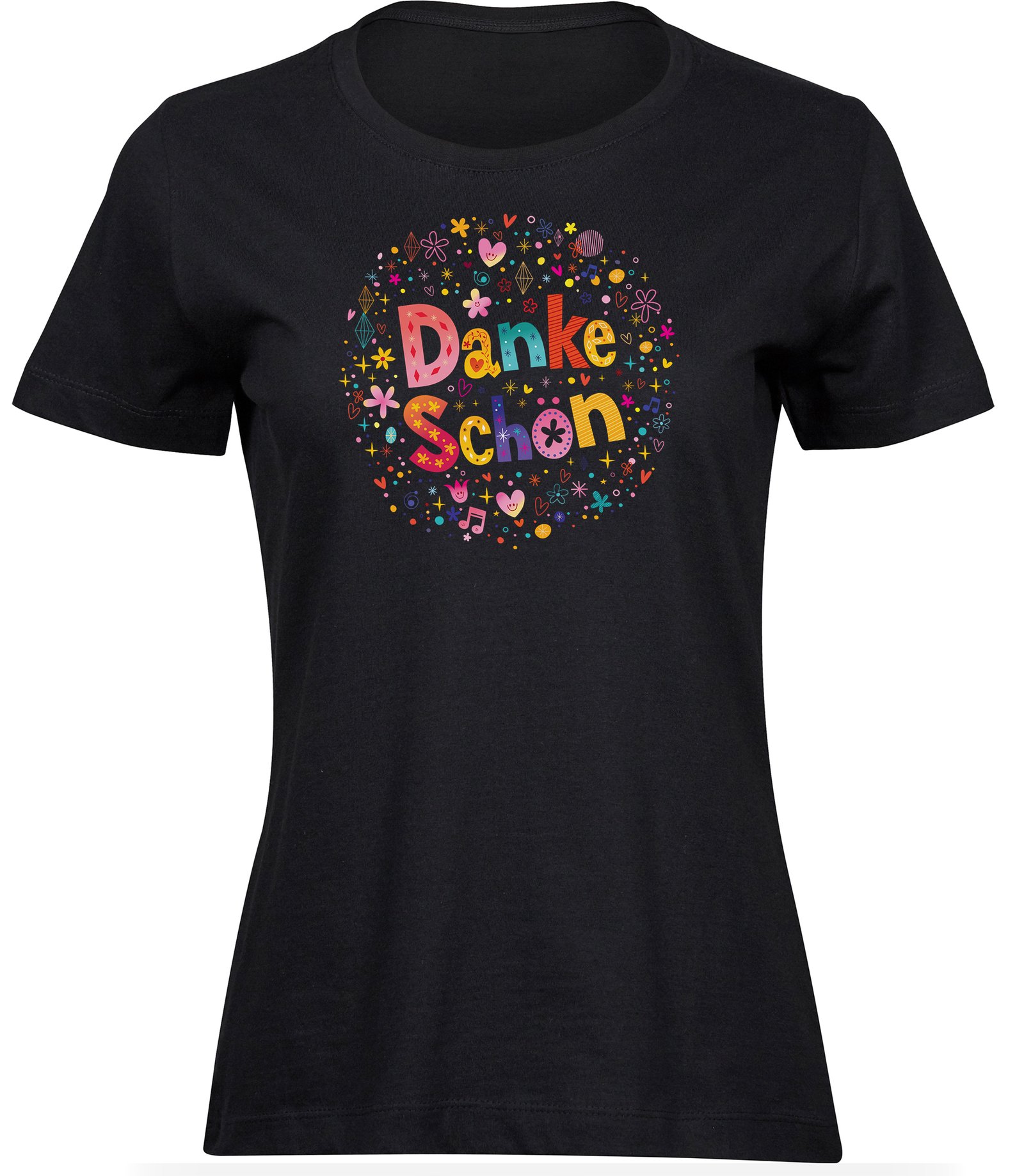 C-161 wb T-Shirts für FRAUEN DANKESCHÖN