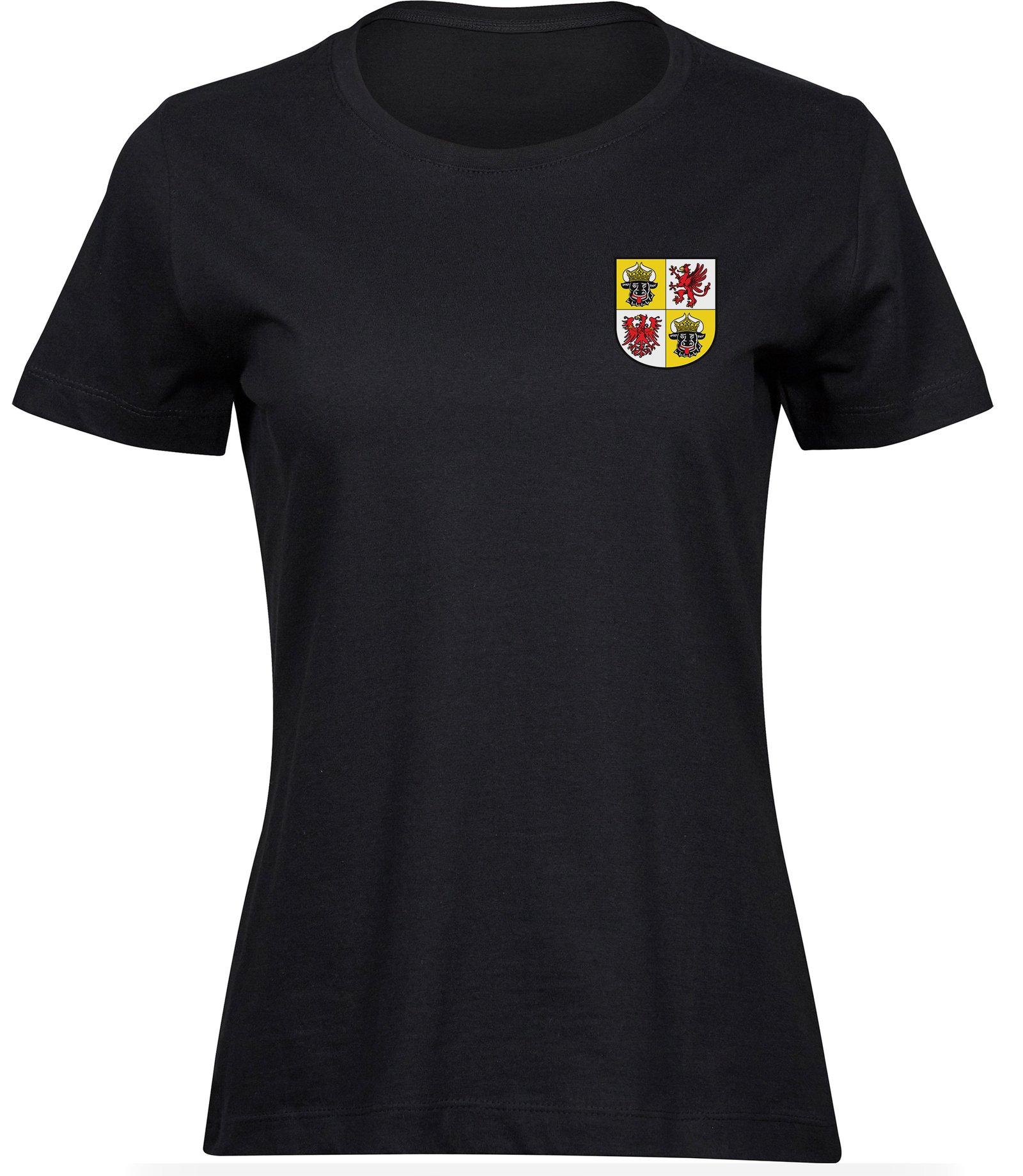 C-185 wb T-Shirts für FRAUEN MECKLENBURG VORPOMMERN EMBLEM
