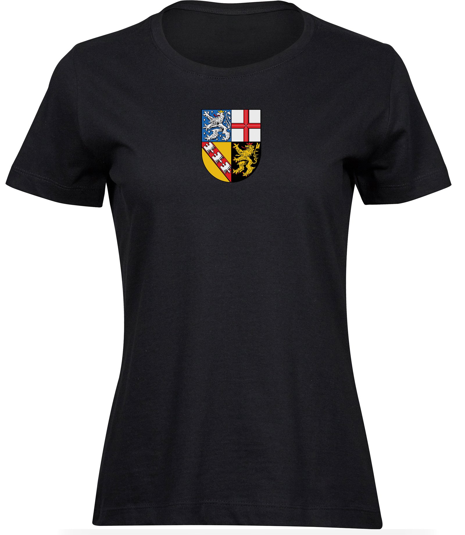 C-192 wb T-Shirts für FRAUEN SAARLAND WAPPEN
