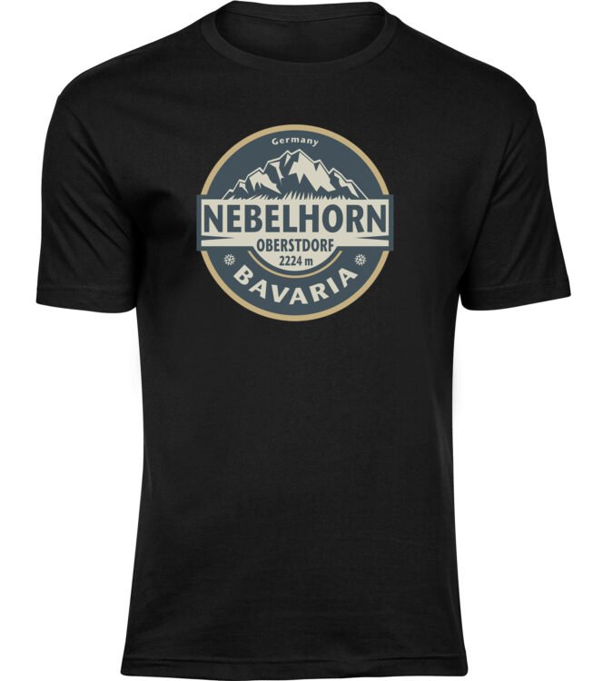 T-Shirts für HERREN BAVARIA NEBELHORN